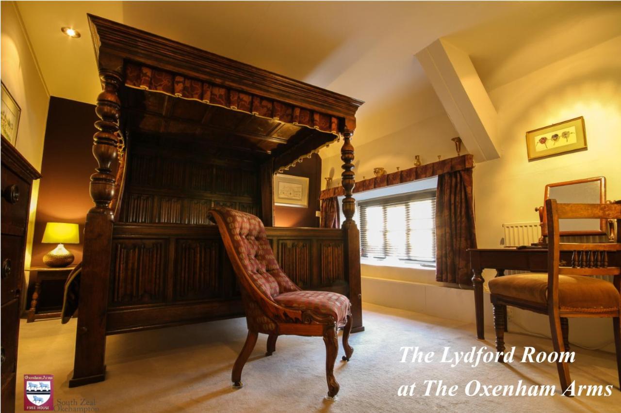 The Oxenham Arms Hotel Devon South Zeal Exteriér fotografie