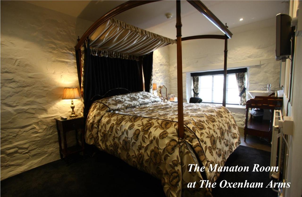 The Oxenham Arms Hotel Devon South Zeal Exteriér fotografie
