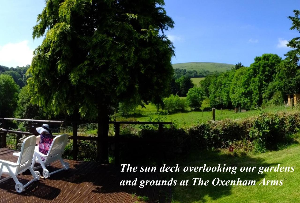 The Oxenham Arms Hotel Devon South Zeal Exteriér fotografie