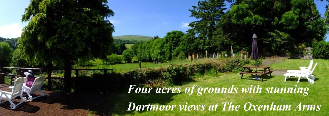 The Oxenham Arms Hotel Devon South Zeal Exteriér fotografie