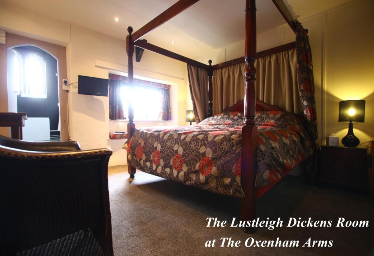 The Oxenham Arms Hotel Devon South Zeal Exteriér fotografie